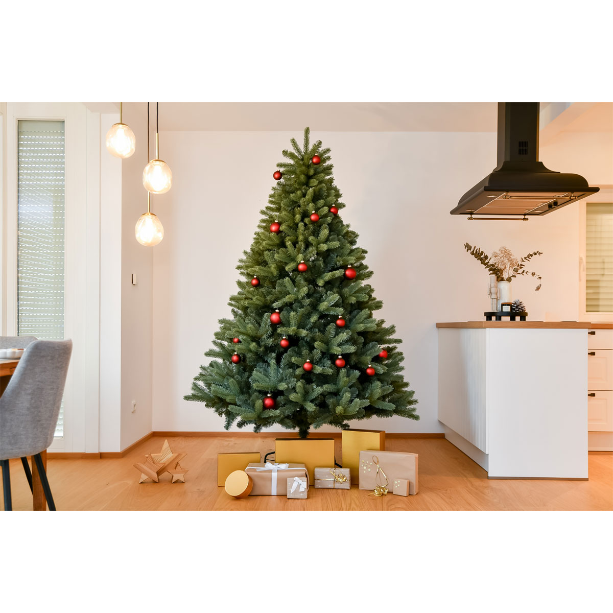 Evergreen Künstlicher Weihnachtsbaum Vermont Fichte 150x210cm Grün Bild 2