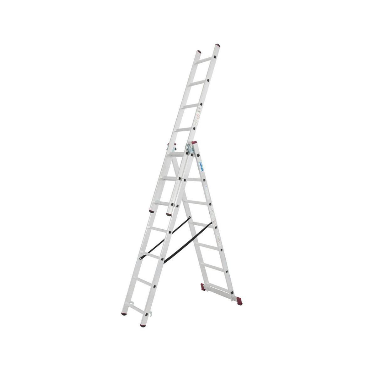 Krause Vielzweck-Leiter 3 x 7 Sprossen