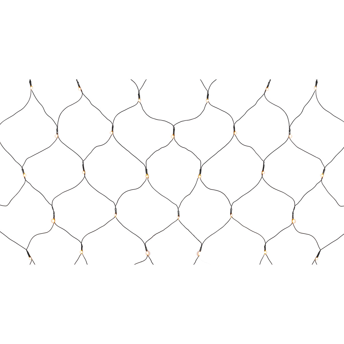 Ambientis LED-Außenlichternetz 200 warmweiße LED 3 x 3m