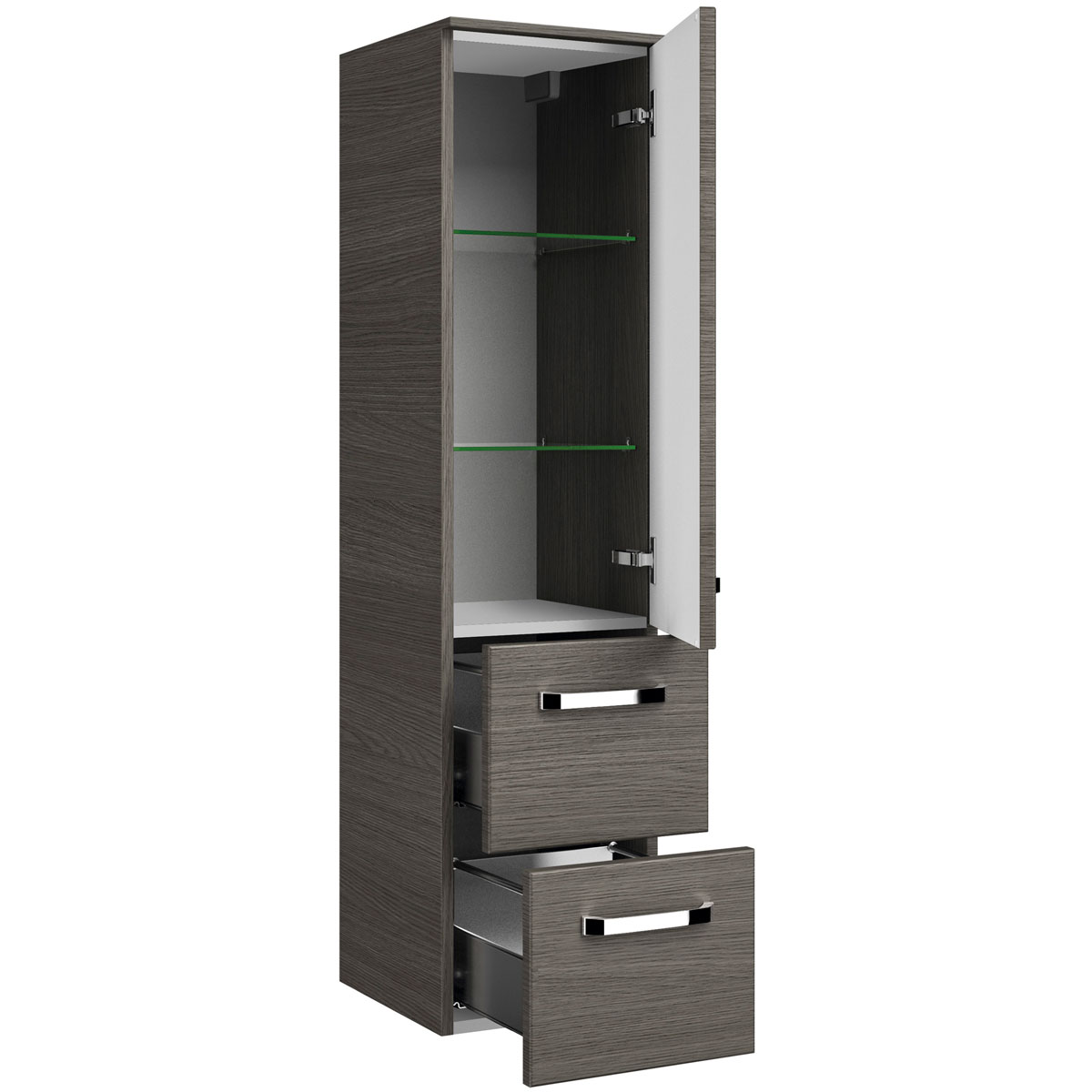 Pelipal Midischrank Asti Fokus 4010 grau 30 x 121,2 x 33 cm Bild 2