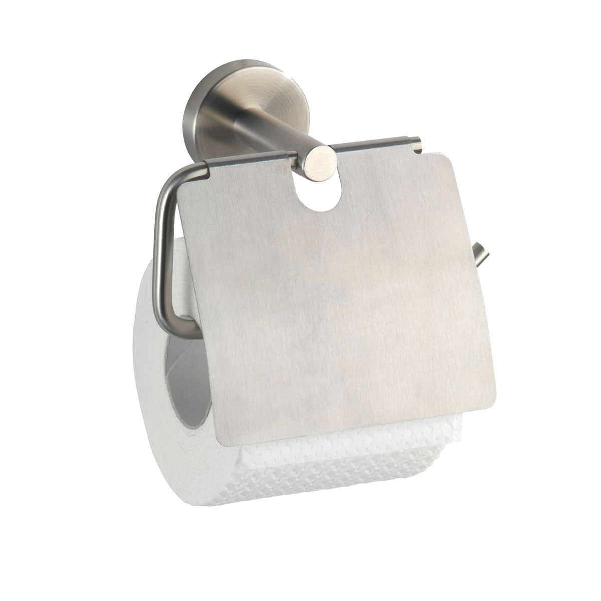 Wenko Toilettenpapierhalter Bosio mit Deckel Bild 1