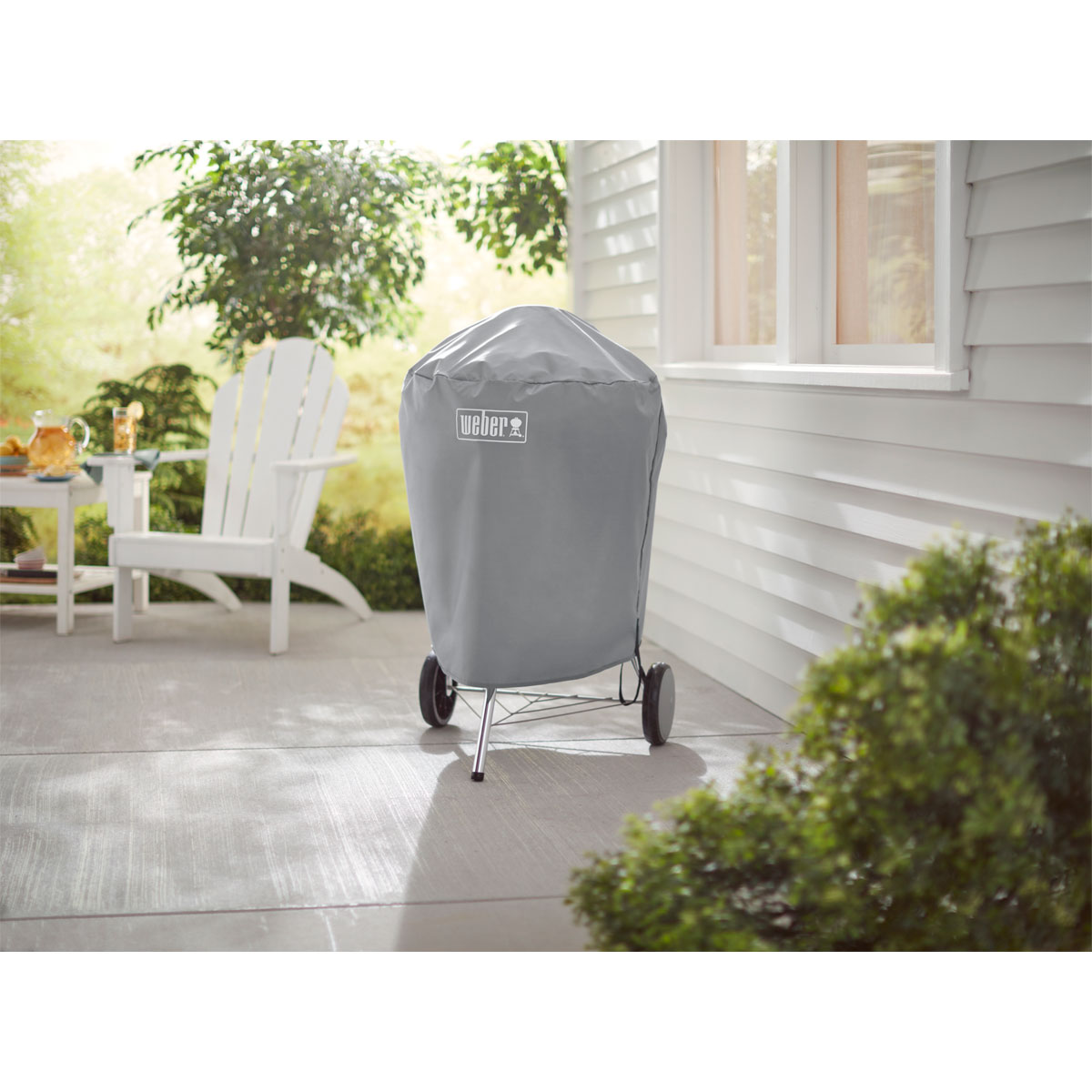 Weber Abdeckhaube Standard für Holzkohlegrills 57 cm Bild 5