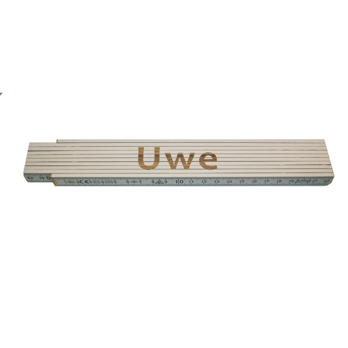 Meterstab Uwe 2m weiß Meterstab Uwe 2m weiß