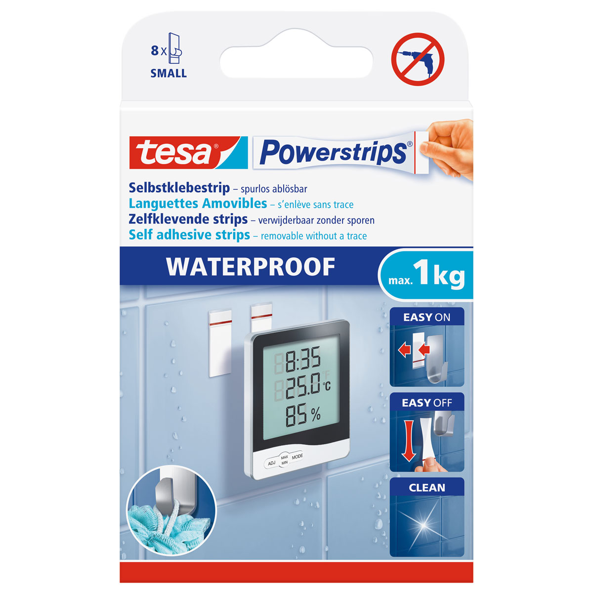 Tesa Powerstrips Waterproof Small Bild 1