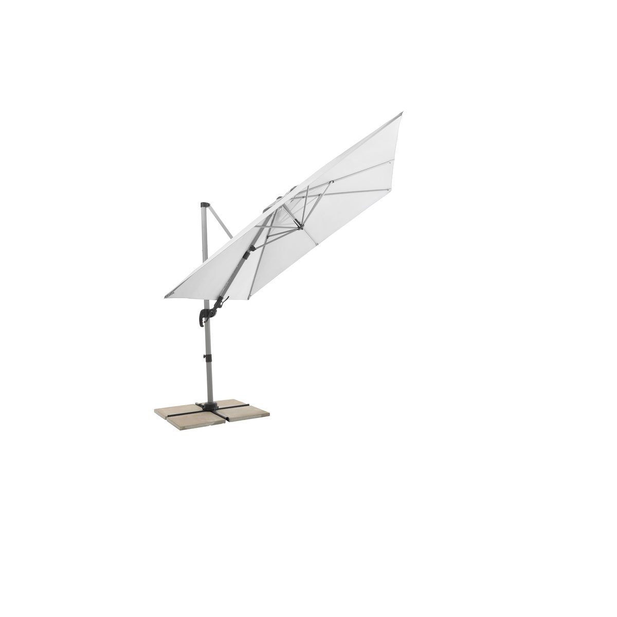 Haveson Ampelschirm Catania Square 270 x 270 cm Bild 3