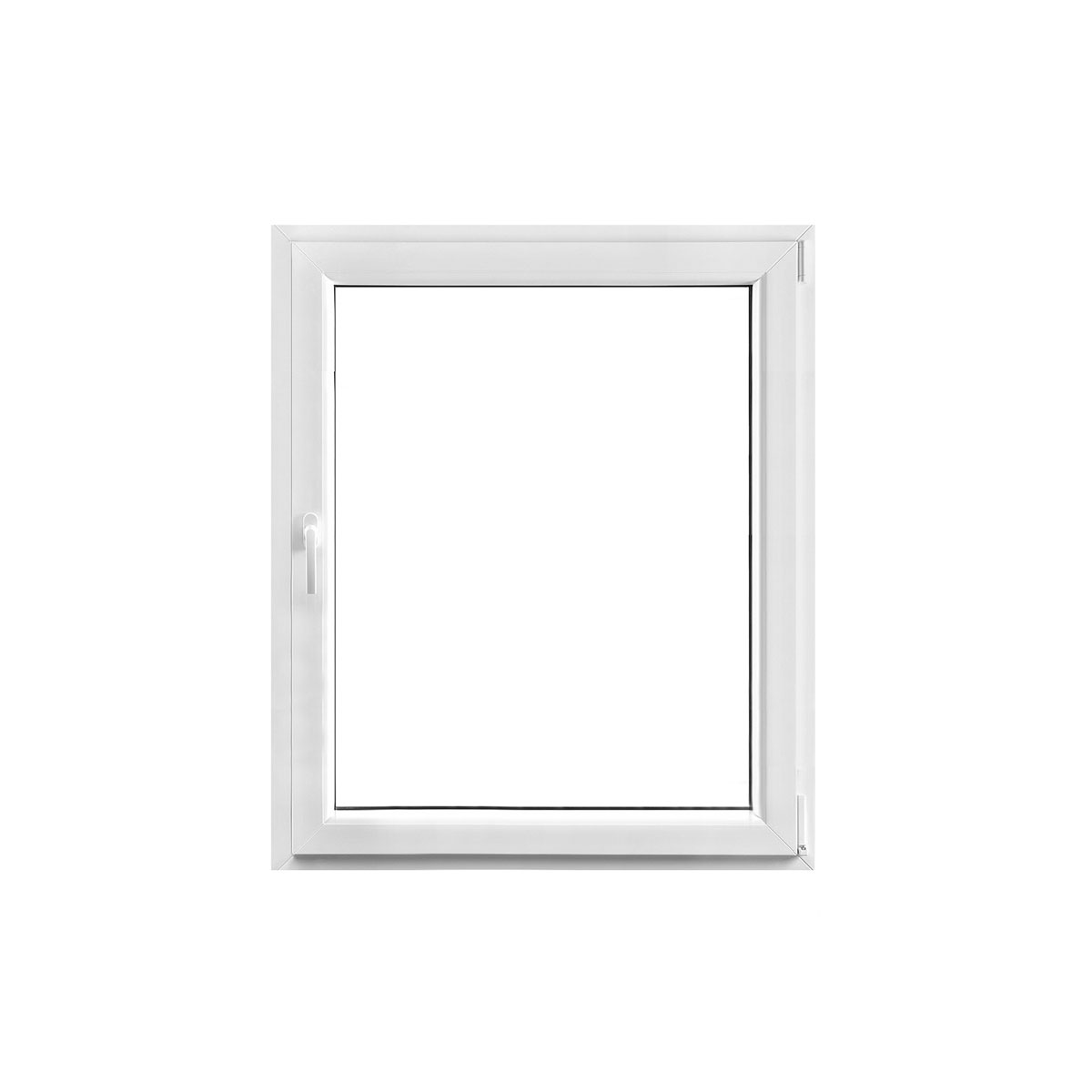 Wohnraumfenster Q 71 Premium Serie 3-Fach Verglasung 80 x 75 weiß DR Bild 1