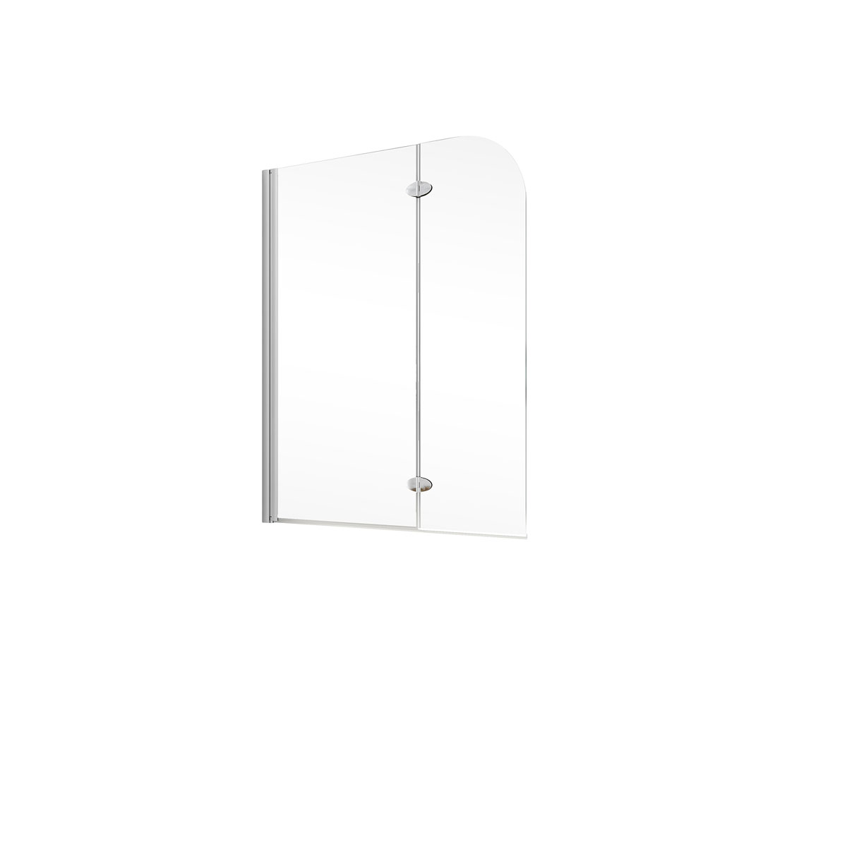 Schulte Badewannenfaltwand 2 teilig Alunatur Bild 2