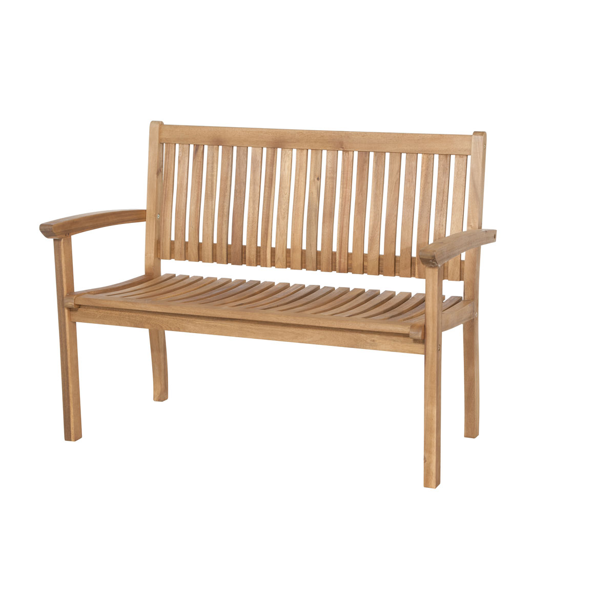 Bank Paleros 2-Sitzer 62 x 120 x 92,5 cm Akazienholz FSC Bild 1