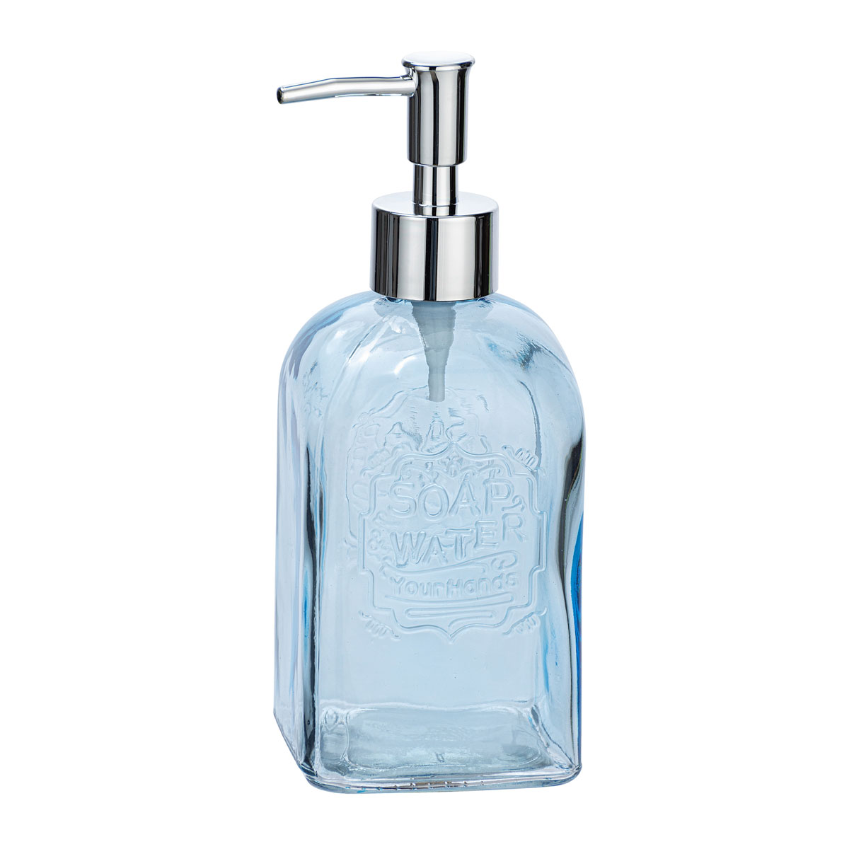 Wenko Seifenspender Vetro blau 500 ml