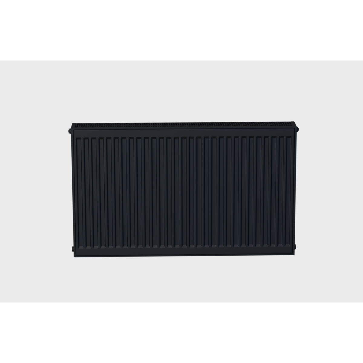 sanicomfort Flachheizkoerper „Typ 22“, schwarz, 600x140-6 Set Bild 1