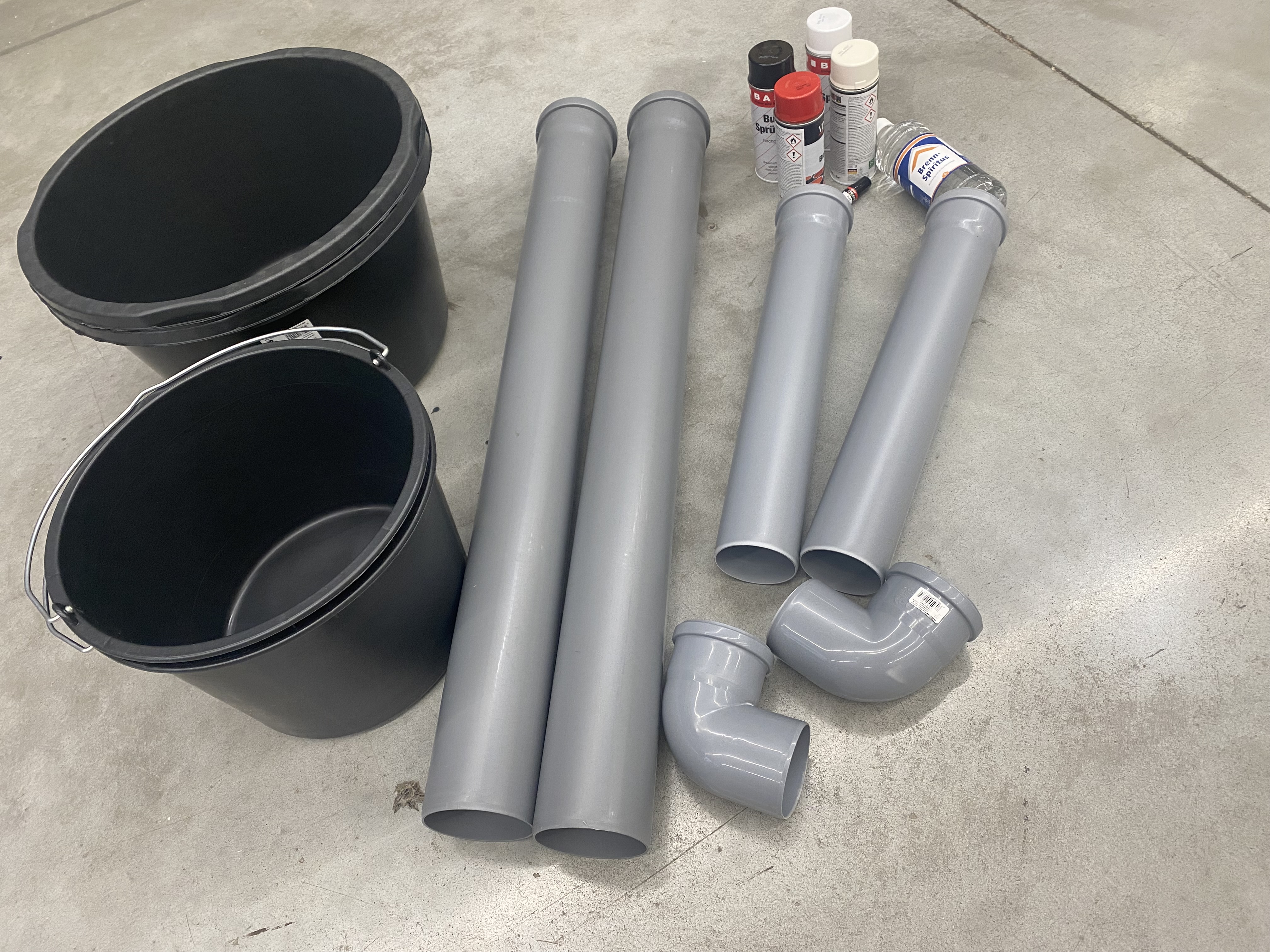 Materialien für den XXL Nussknacker im Überblick