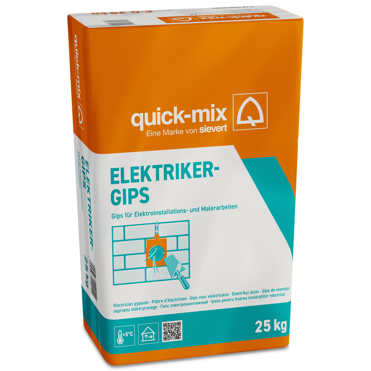 quick-mix Elektriker-Gips 25 kg