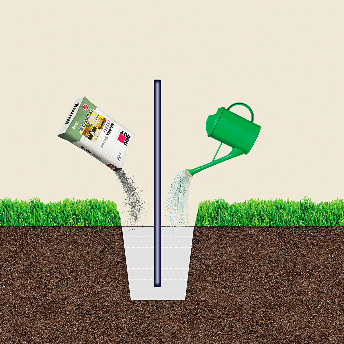 NixMix Beton 25 kg Bild 2