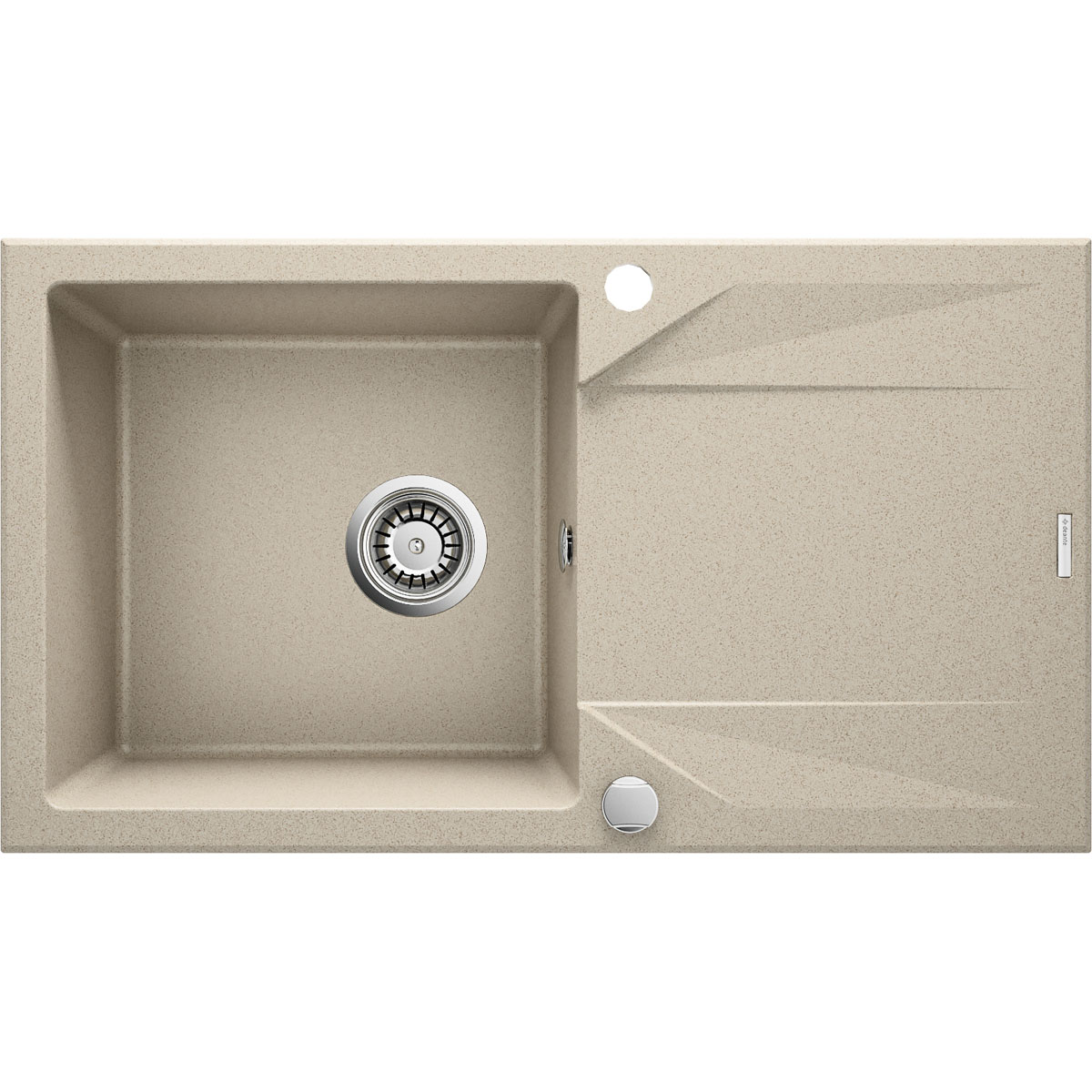 deante Granit-Einbauspüle Evora sand 78 x 44 cm Bild 1