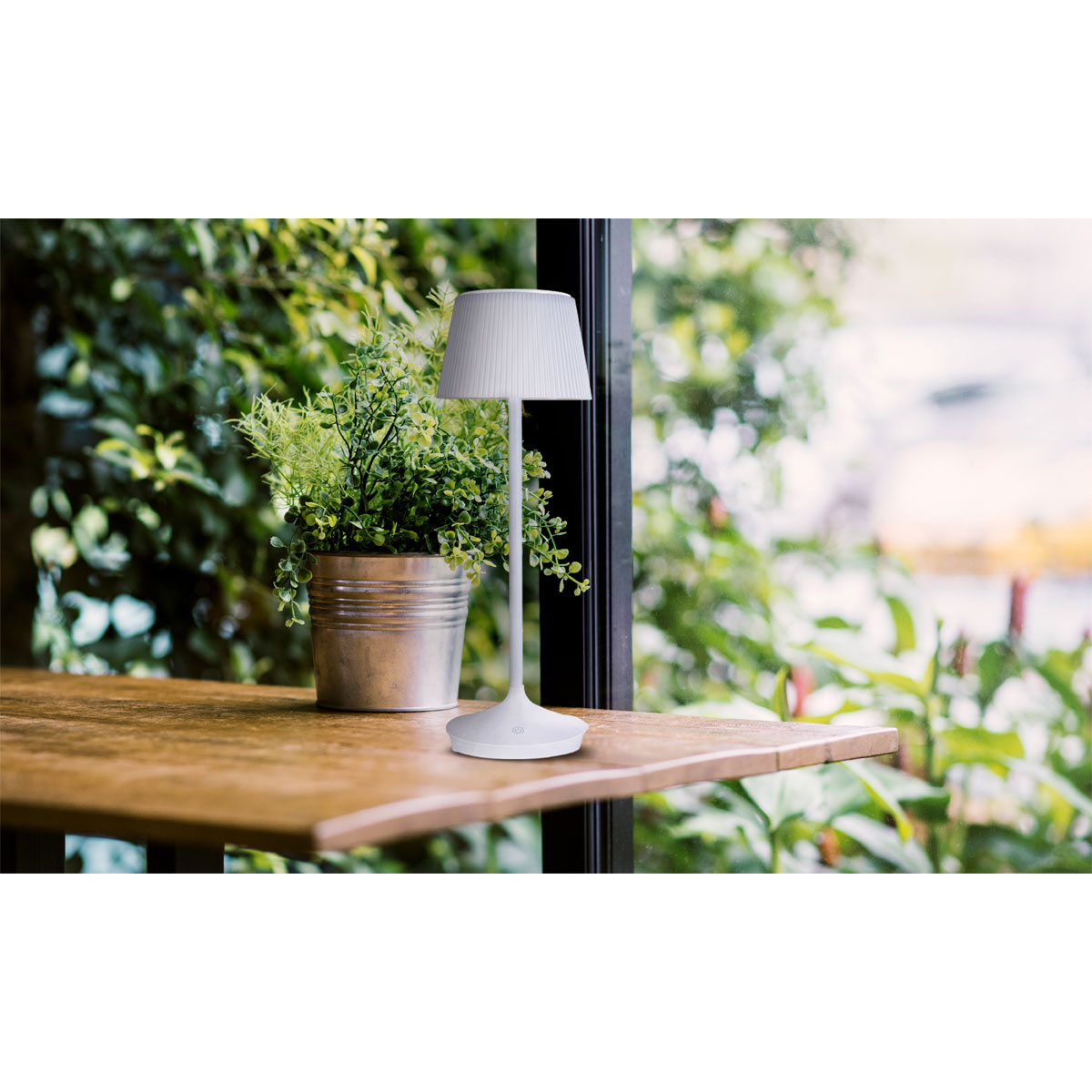 TL Emmi Metall/KS weiss LxBxH:13x13x38cmdimmbar Bild 9