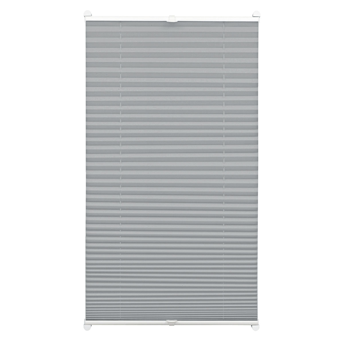 Gardinia Plissee Easyfix mit 2 Bedienschienen 60 x 130 cm schiefer