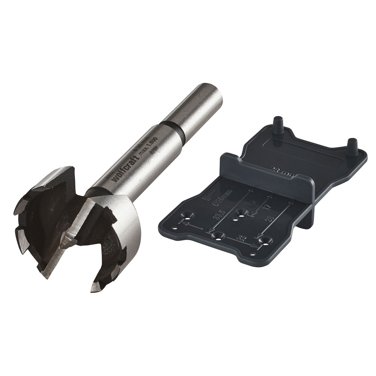 Wolfcraft  Forstnerbohrer-Set 2- teilig