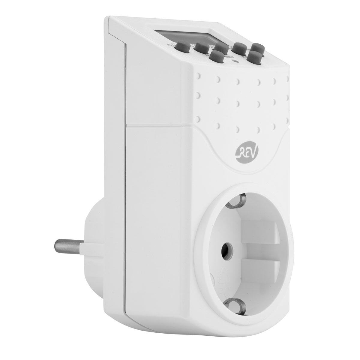 REV Ritter Zeitschaltuhr digital Standard 140 Schaltzeiten weiß Bild 7