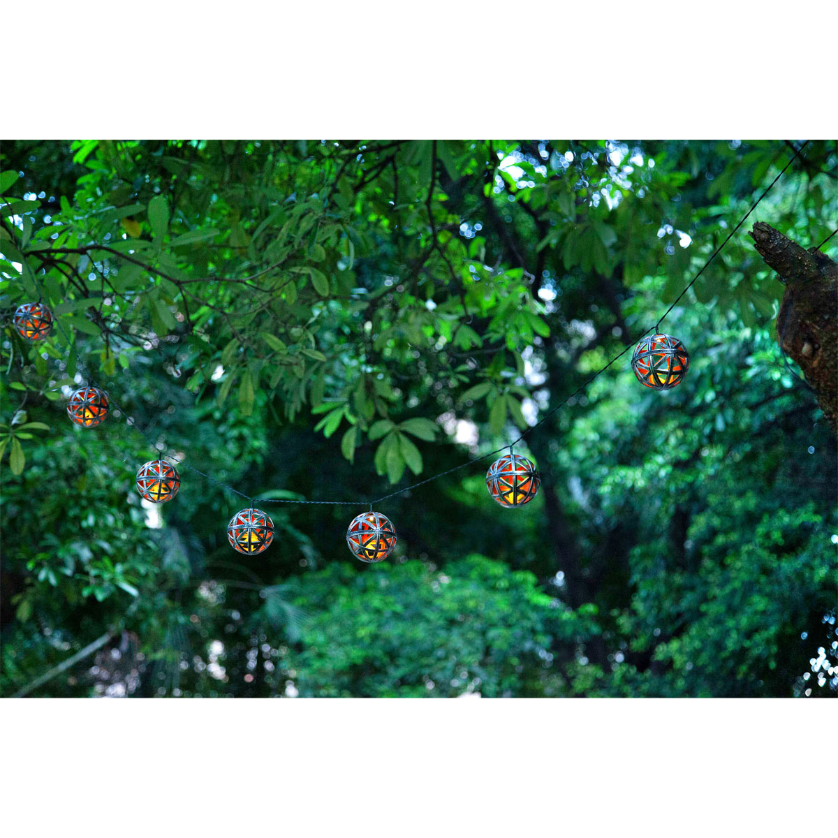 Flector Garten  LED Solar Lichterkette Glow 4,1m Bild 5