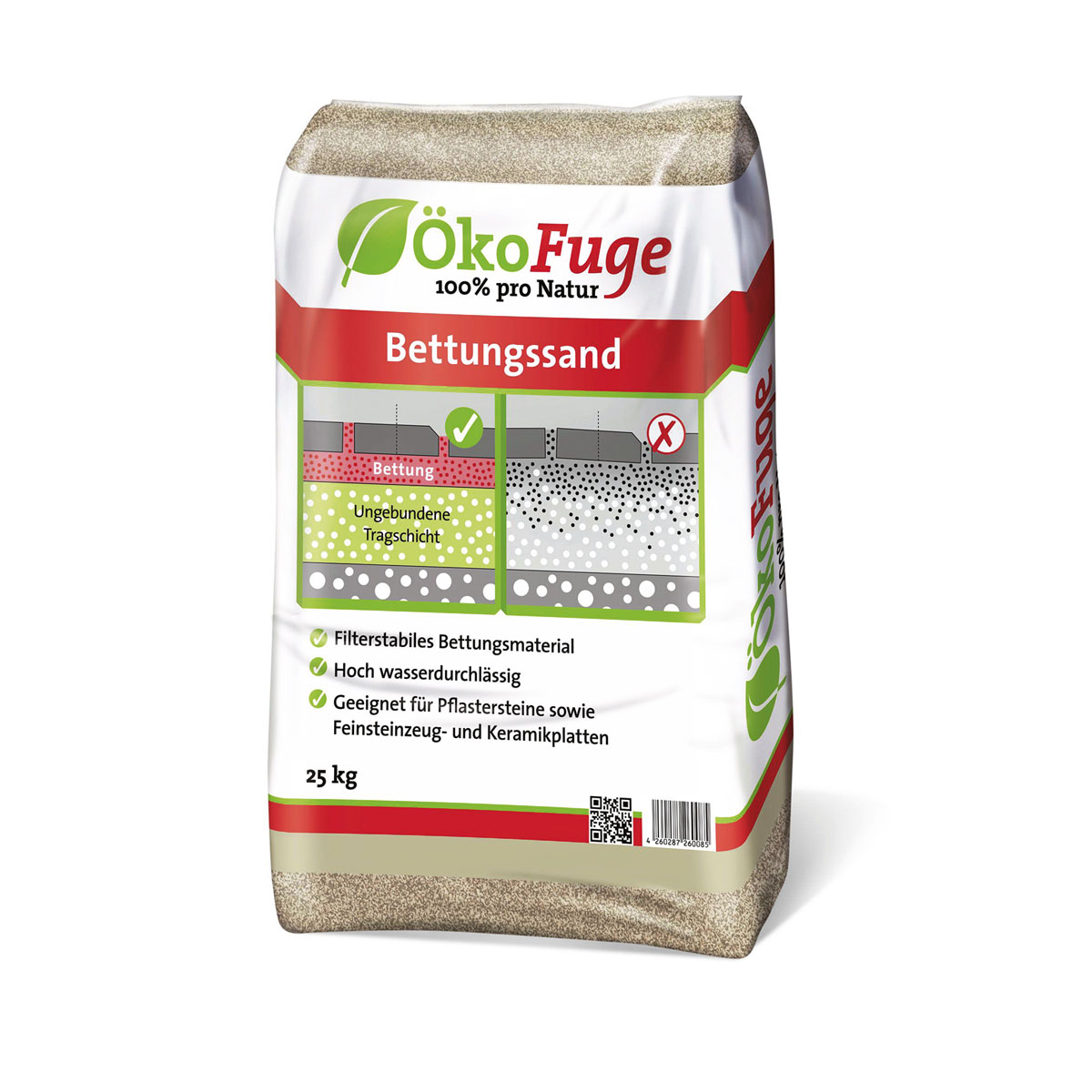 ÖkoFuge Bettungssand 25 kg