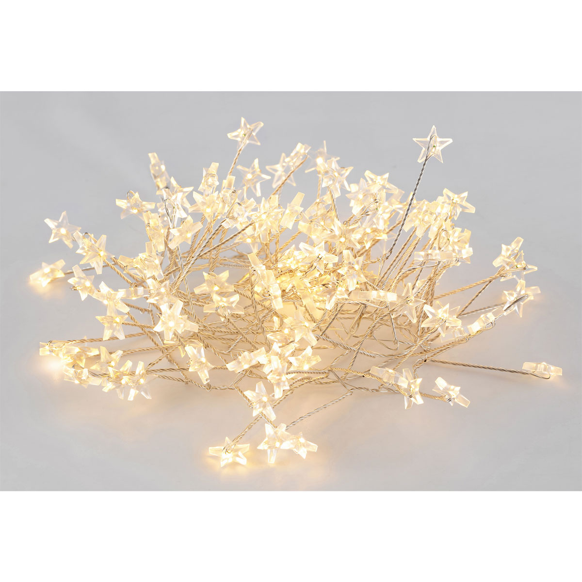 Ambientis Sternen-Cluster-Lichterkette 120 LED für innen und außen