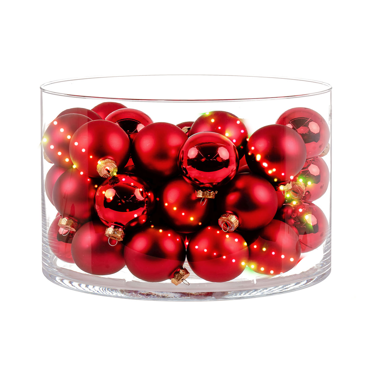 Ambientis Glaskugeln 3 cm rubinrot Mix Bild 7