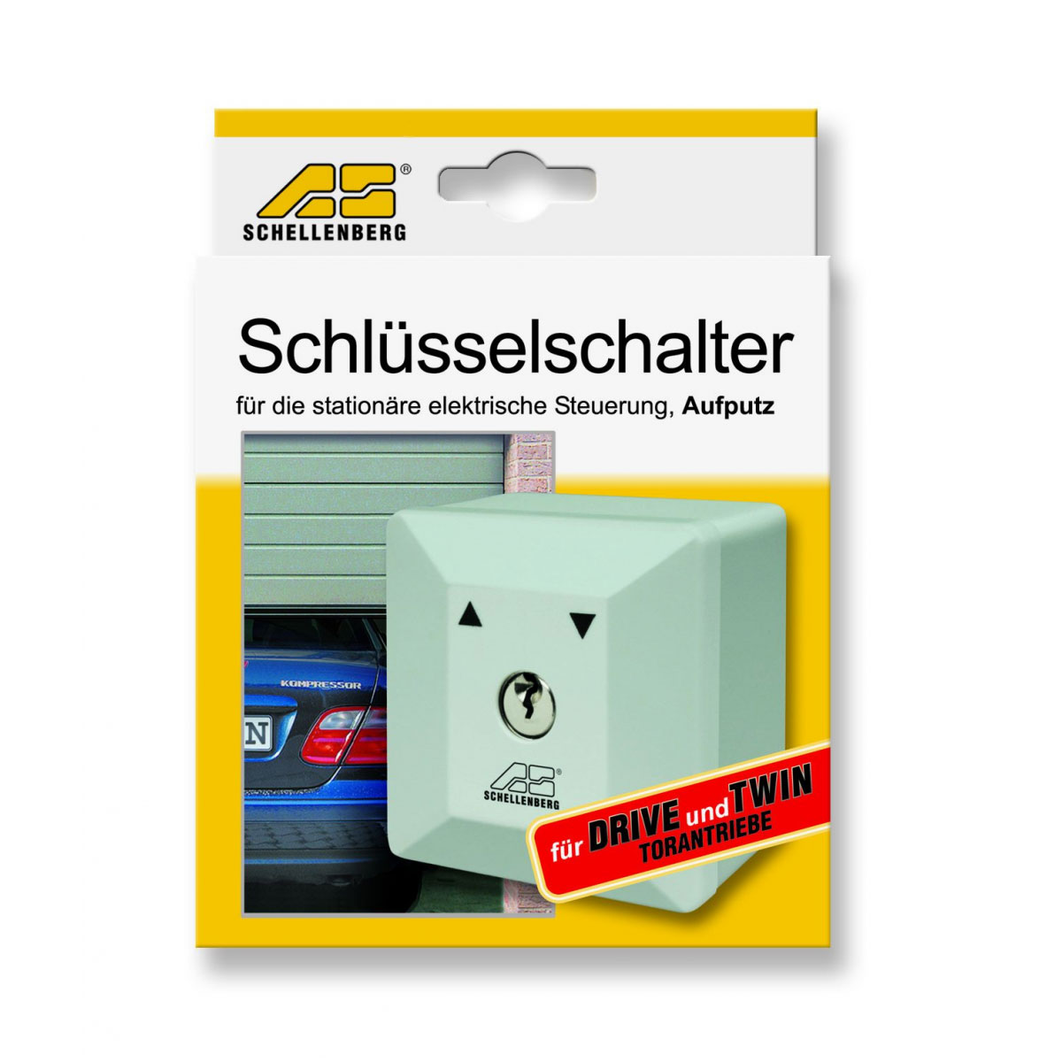 Schellenberg Schlüsseltaster Aufputz für Garagen