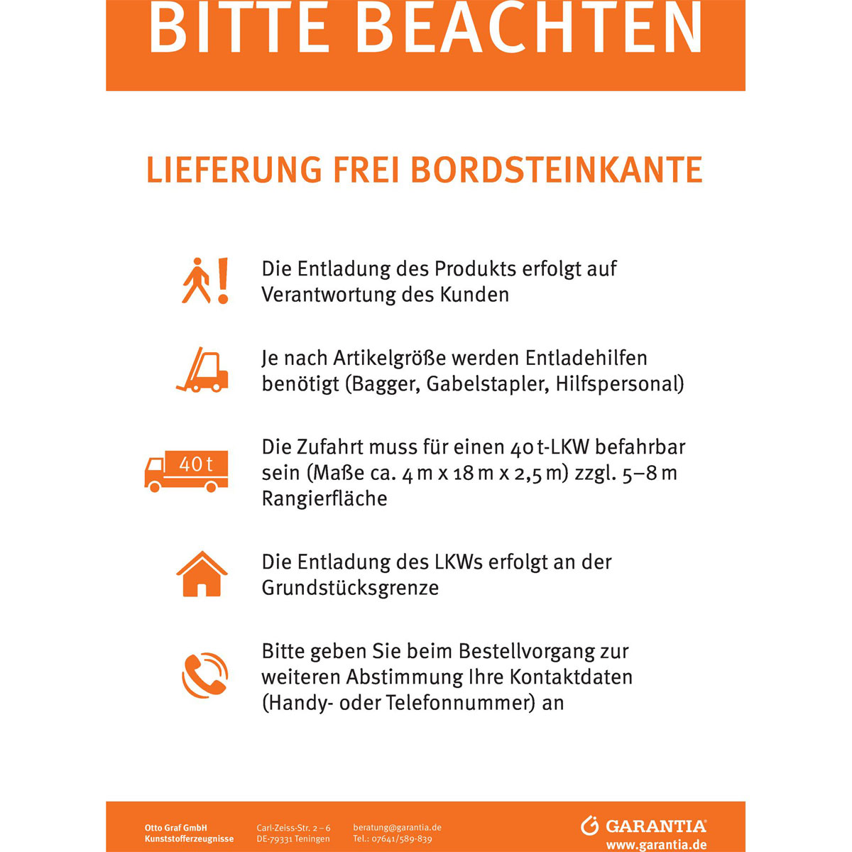 Garantia Sammelgrube Columbus 4500 L Bild 4