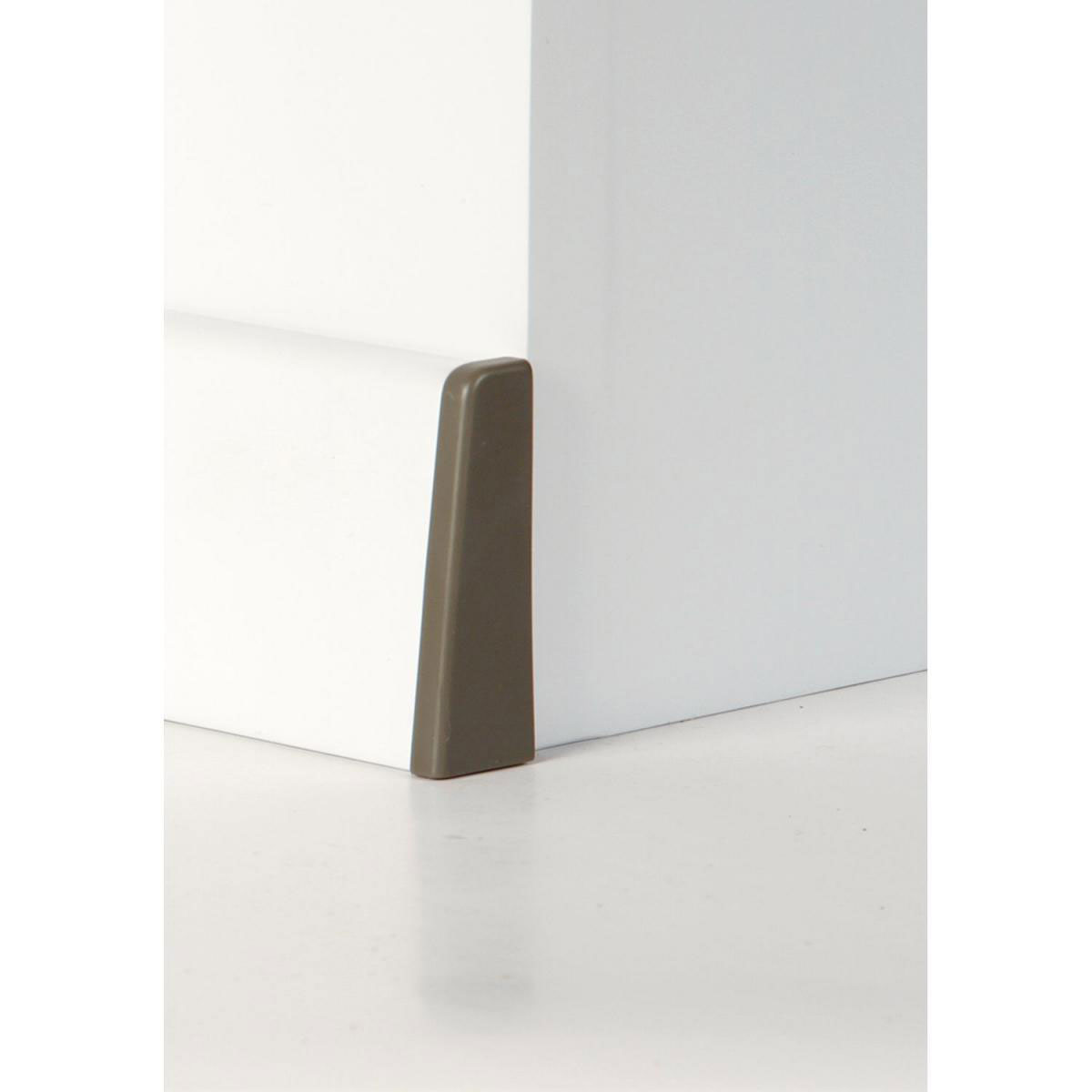 Classen Plus Endkappe Umbragrau uni 2 Stück