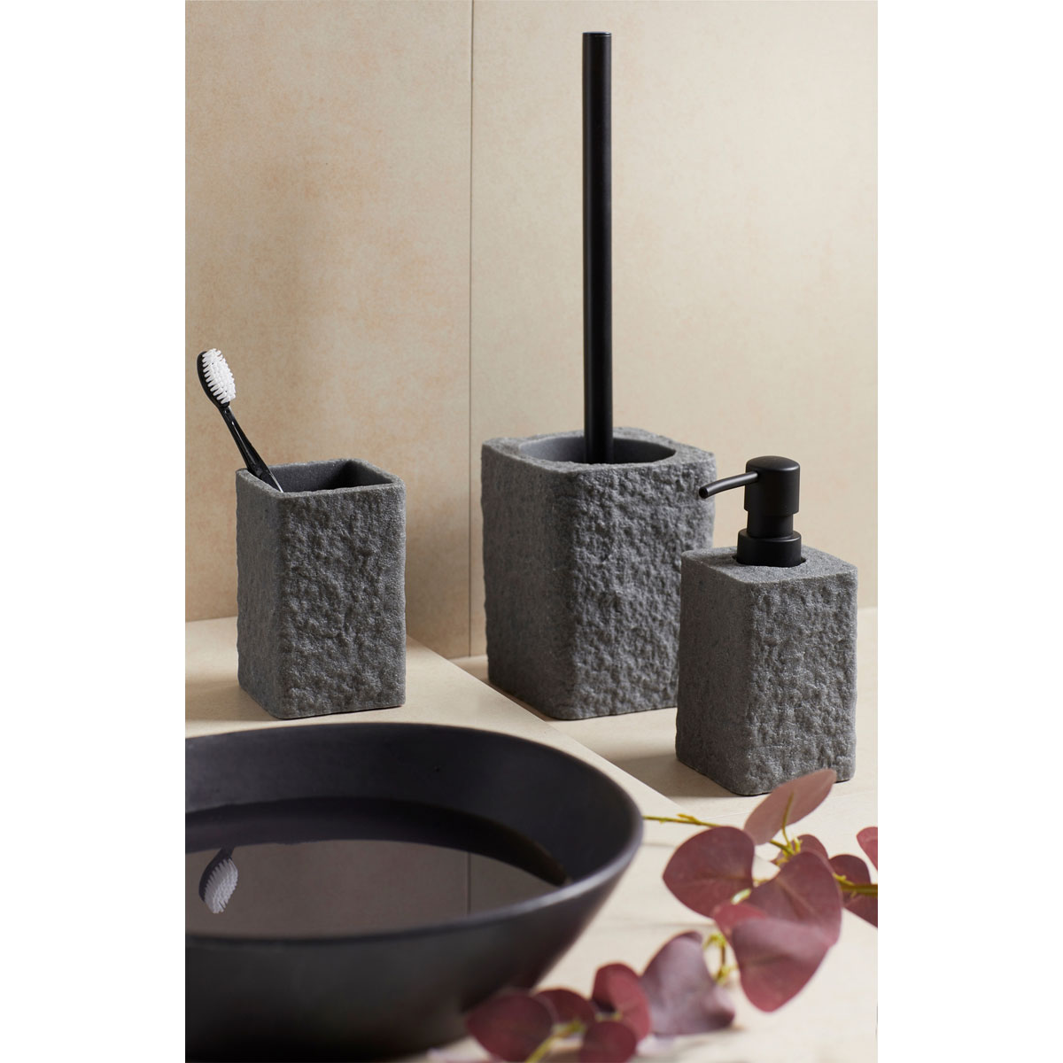 Wenko Seifenspender Villata grau 300 ml Bild 5