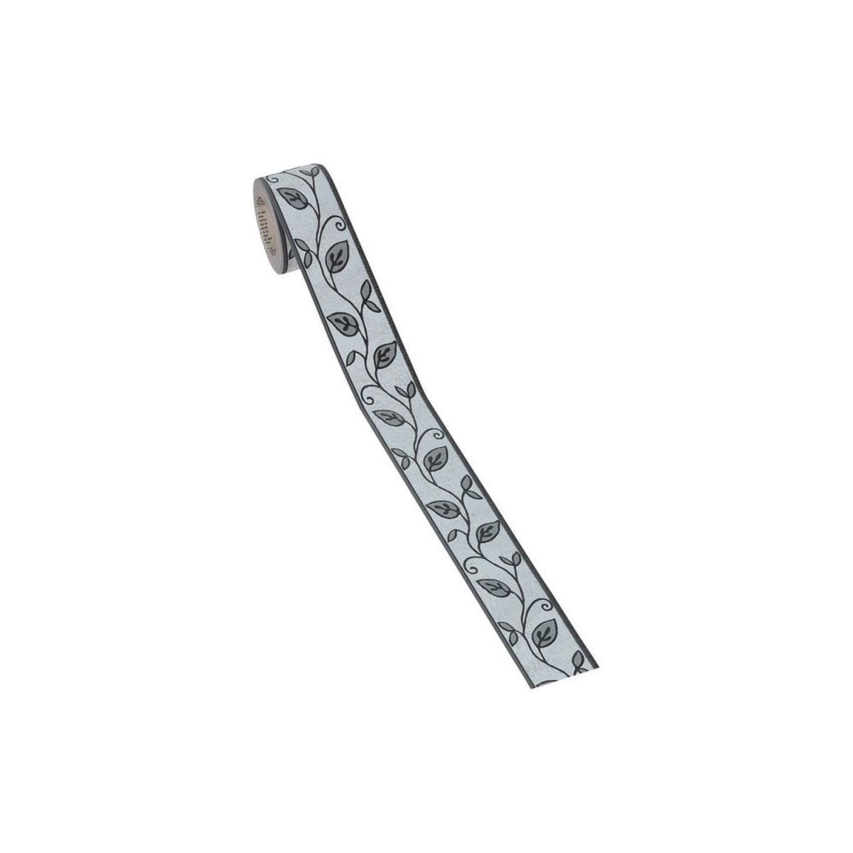Selbstklebende Borte Ranken grau 5 m Bild 2