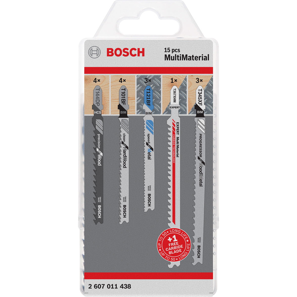 Bosch Professional  Sägeblatt-Set 15 Stück Bild 1