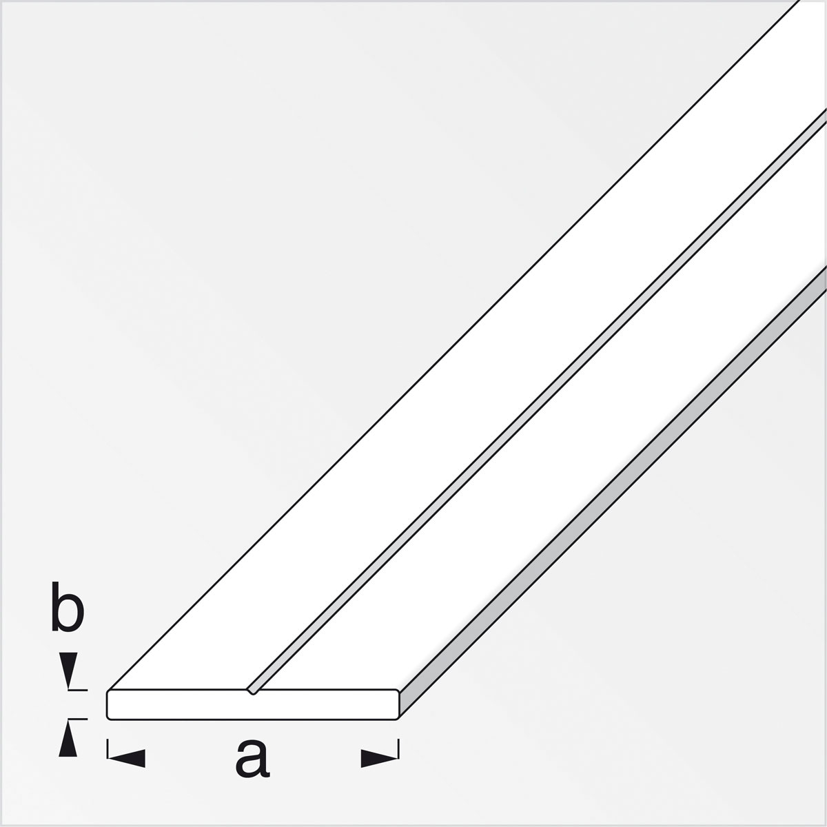 MyTool Flachstange 29,5 mm 1m blank Bild 2