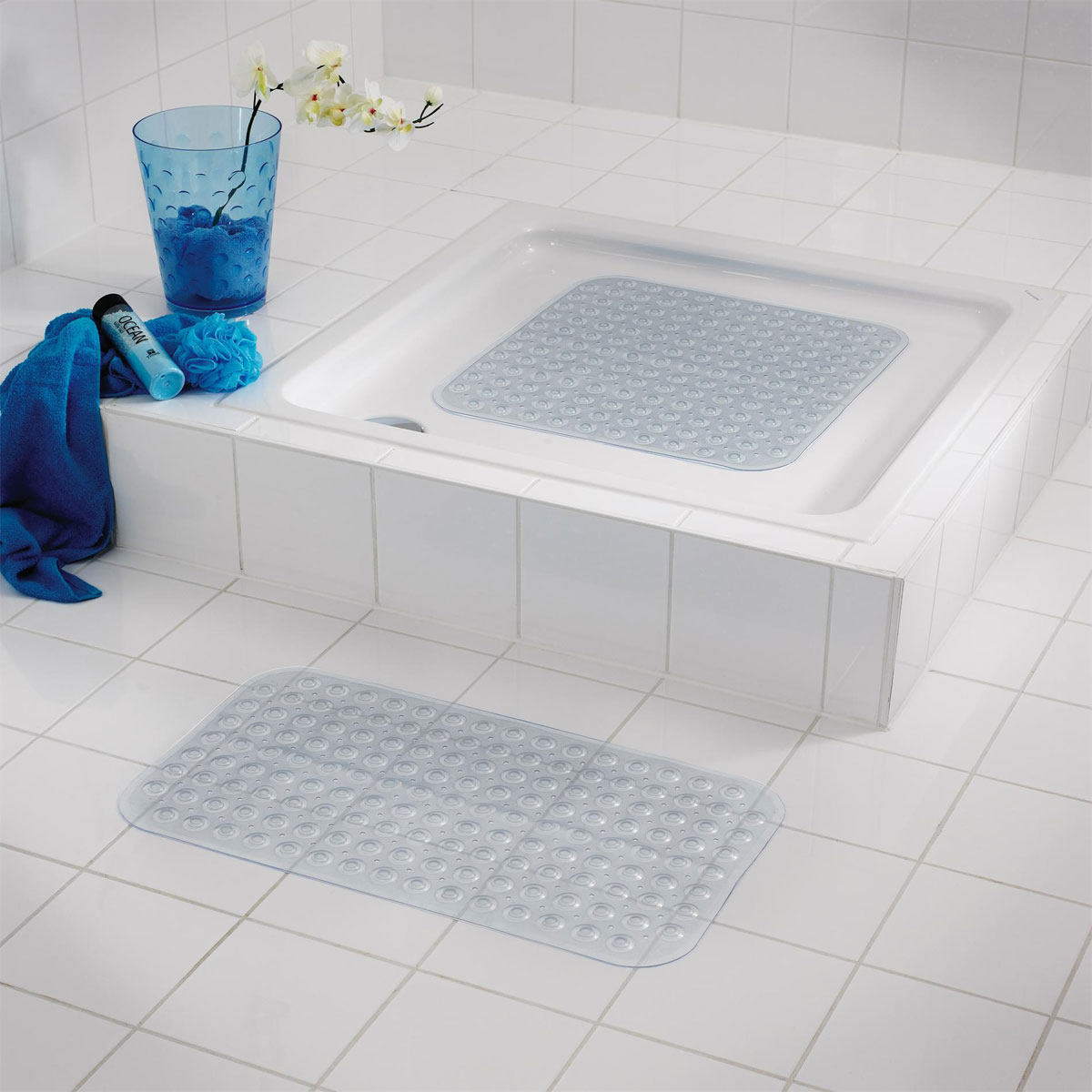 Ridder  Duscheinlage ca 51 x 54 cm Loup transparent Bild 2