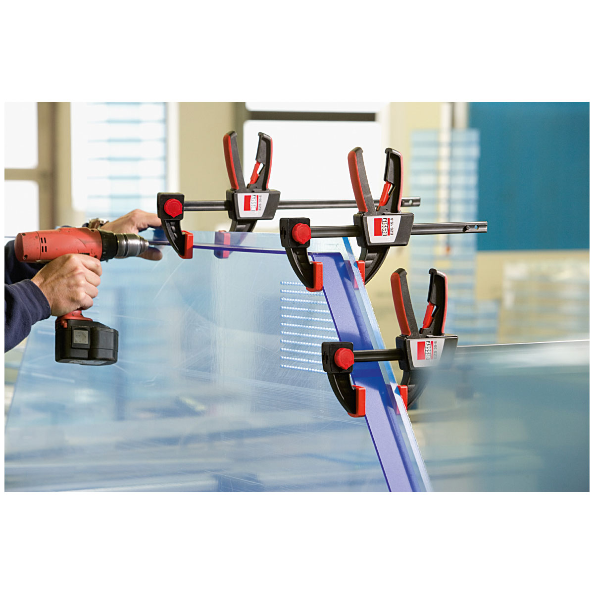 Bessey Spannzwinge EZS 300 x 80 mm Bild 3