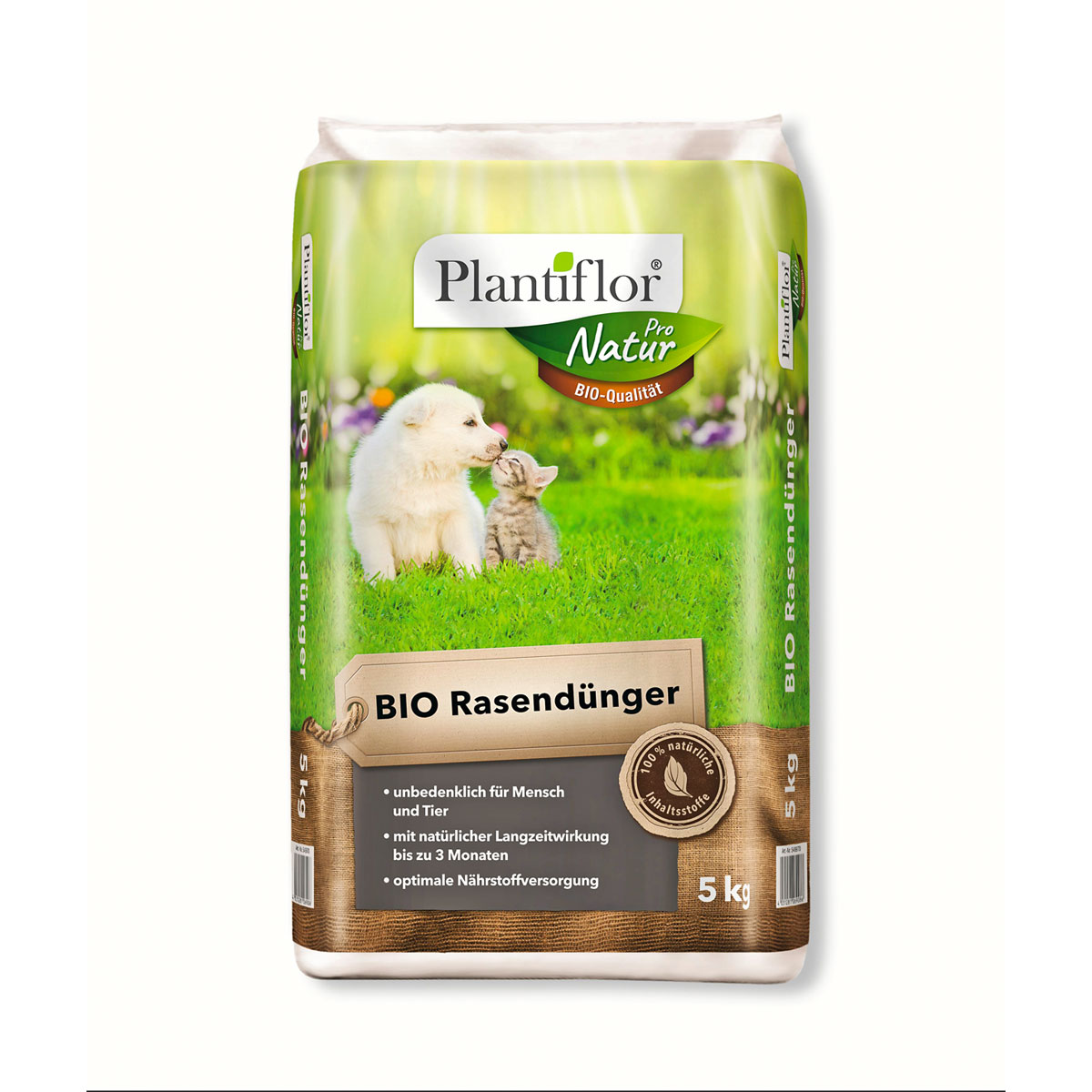 Plantiflor BIO Rasenduenger 5 kg Plantiflor BIO Rasenduenger 5 kg