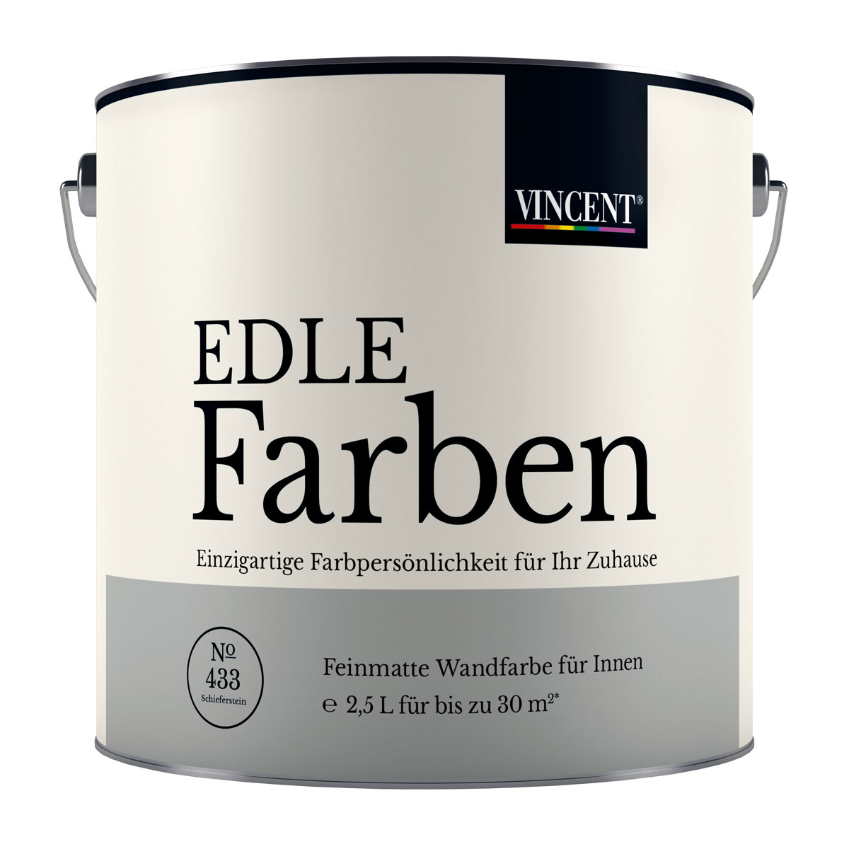 Vincent Wandfarbe Edle Farben Schieferstein 2,5 L