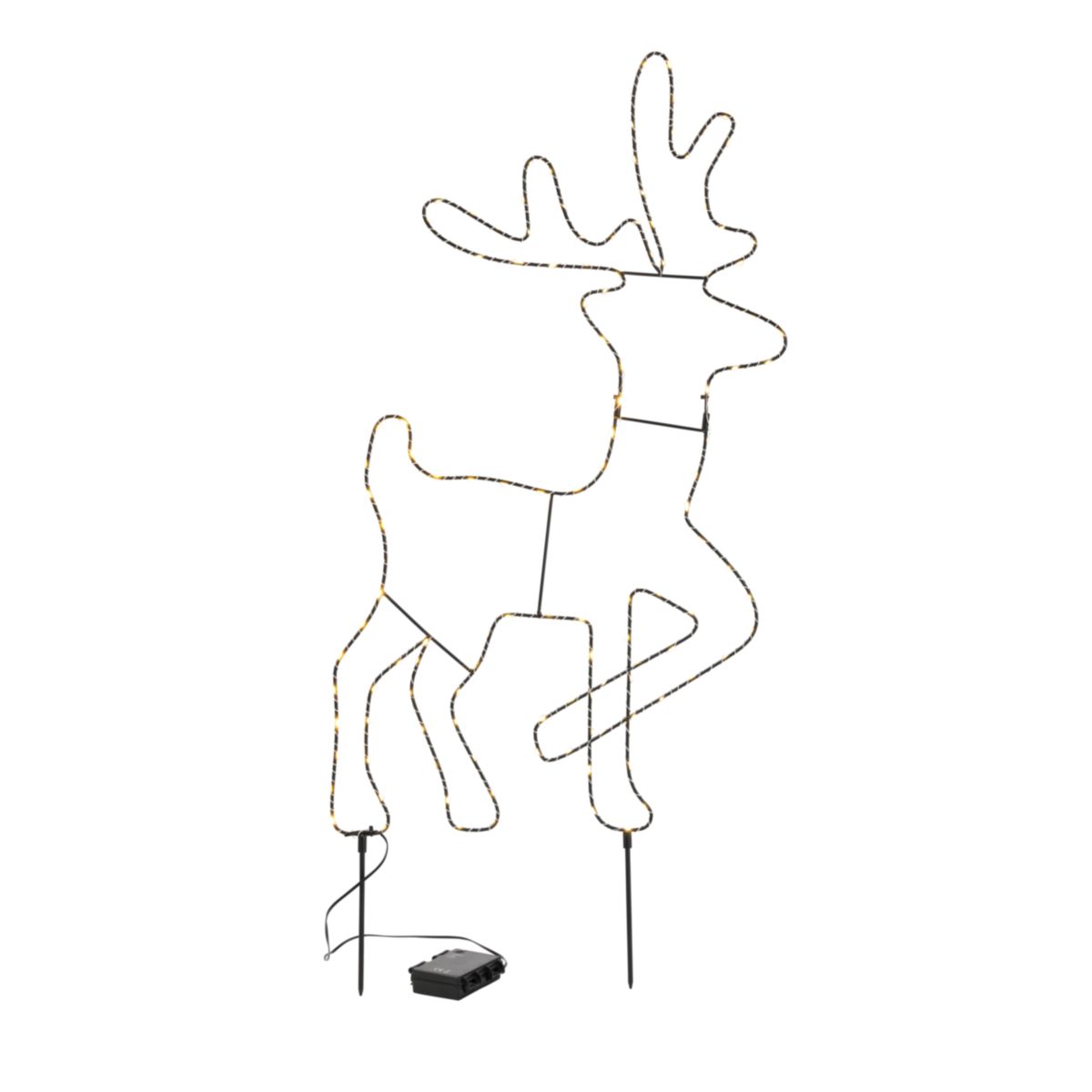 Ambientis LED-Rentier aus Metall Bild 2