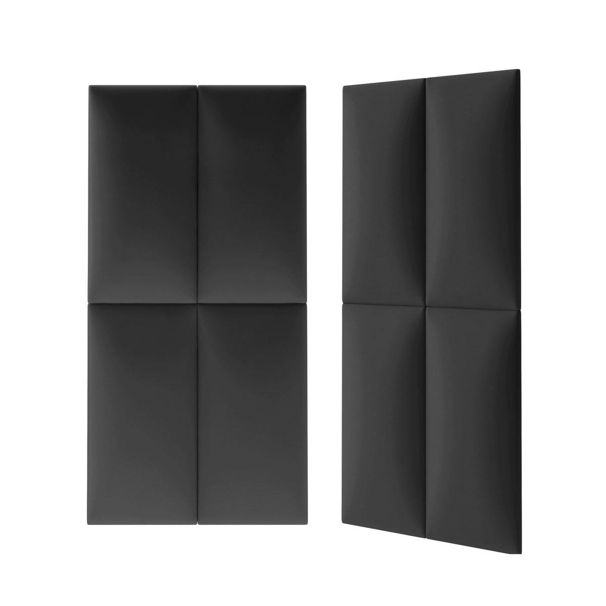 Mollis Polsterpaneele schwarz 60 x 30 cm Bild 3