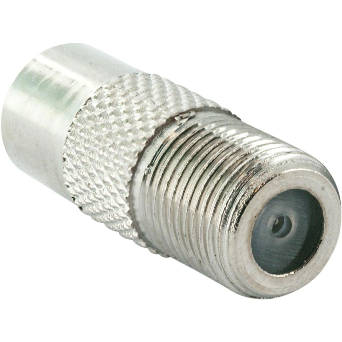 Schwaiger Adapter für IEC-Buchse/F-Stecker silber Bild 2
