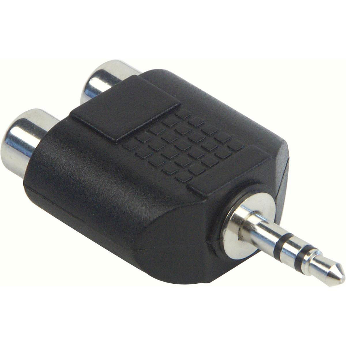 Audio-Adapter-Klinkenstecker schwarz