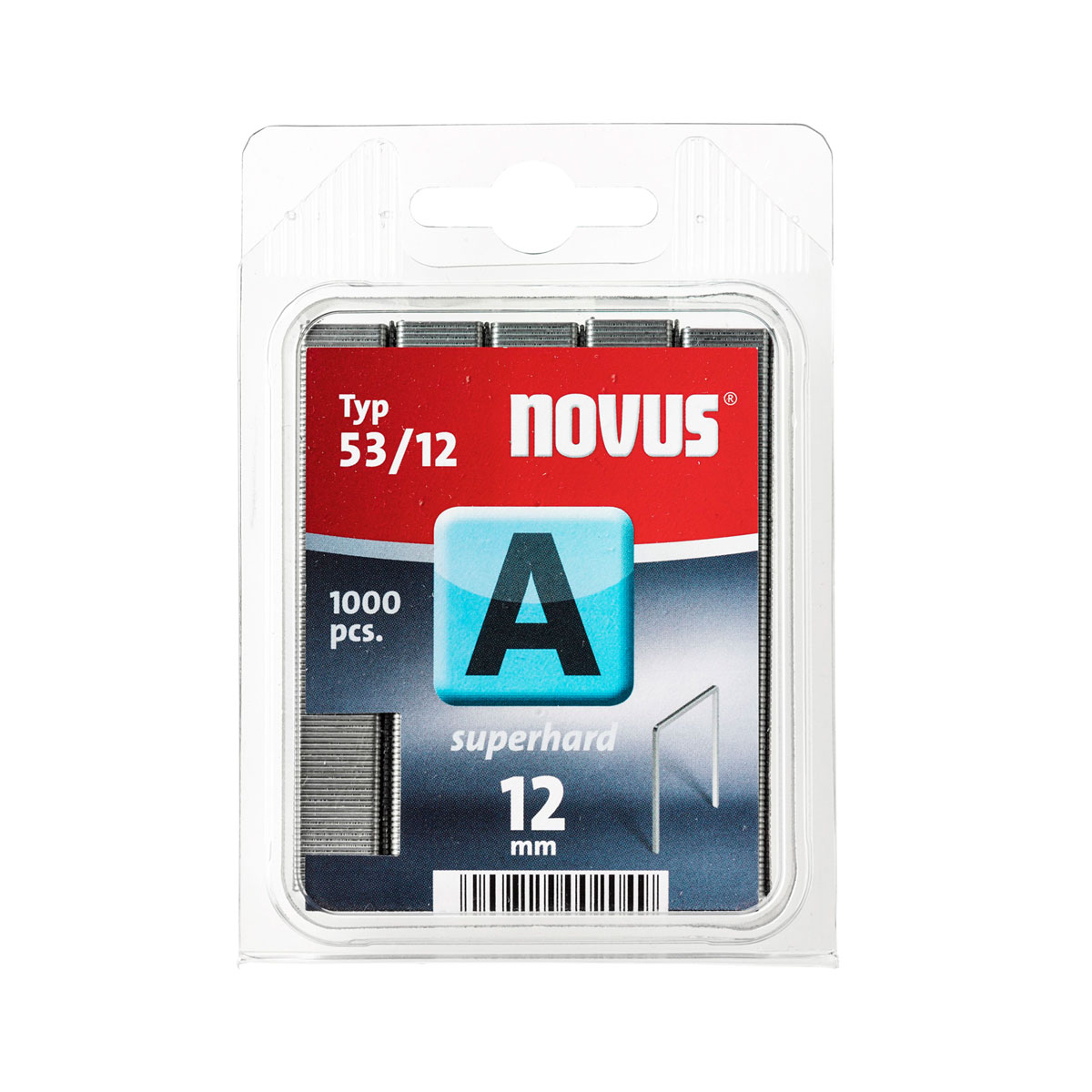 Novus Feindrahtklammer A Typ 53/12 SH 12 mm Bild 1