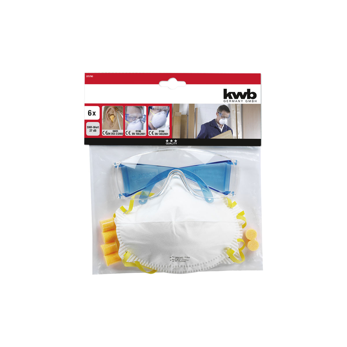 kwb  Sicherheitsset 6 teilig Bild 2