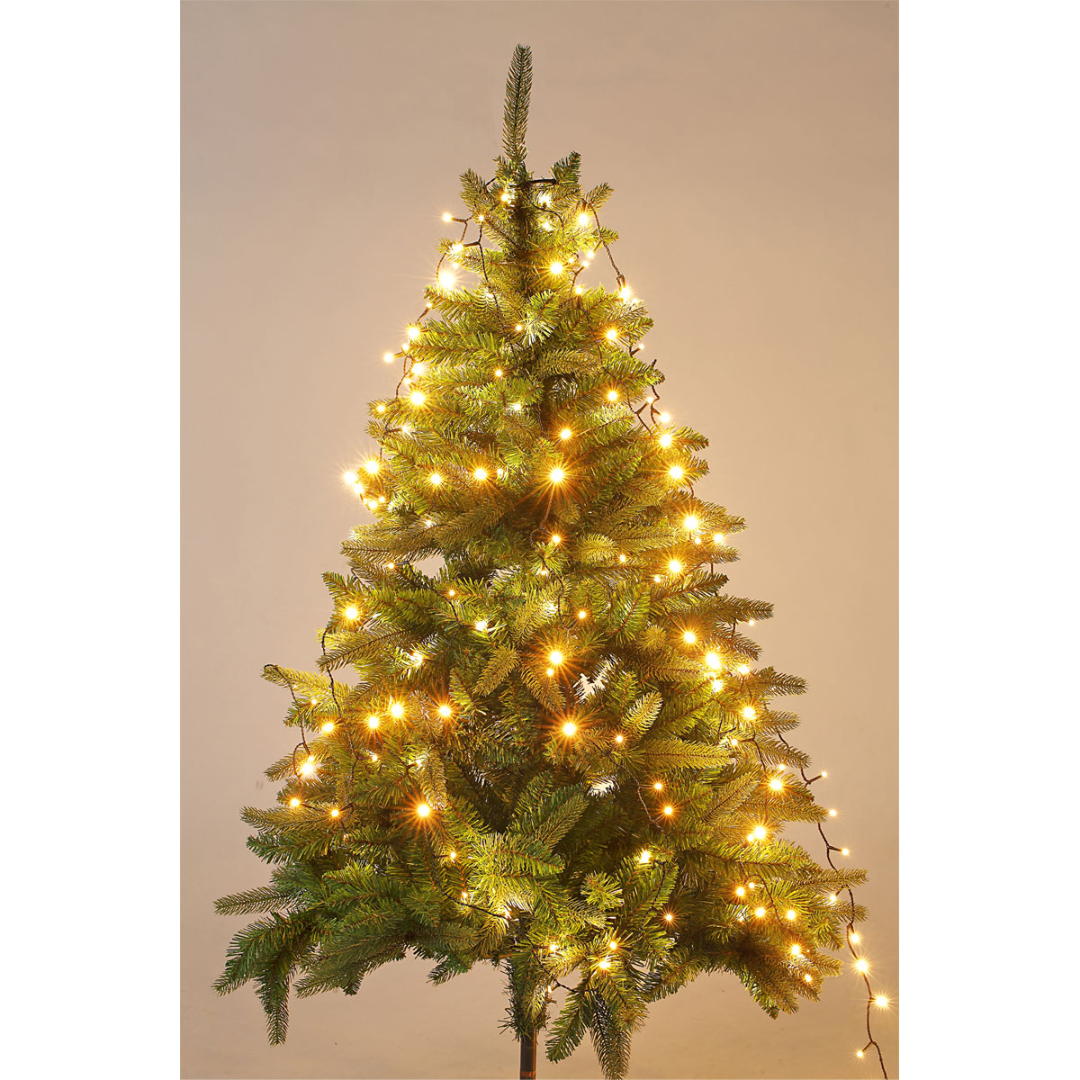 Ambientis LED-Baummantel mit Ring 150 flammig für innen und außen