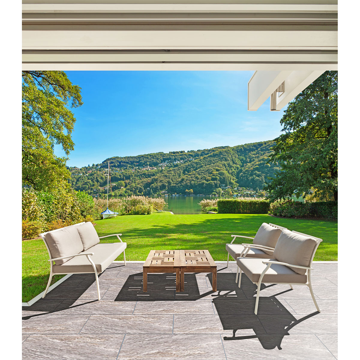 Terrassenplatte No 1 Tile Nevada 60 x 60 x 2 cm Bild 2