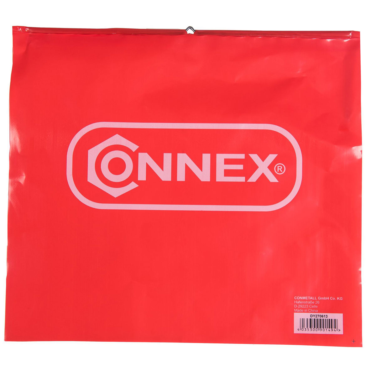 Connex Warnflagge 30 x 30 cm rot