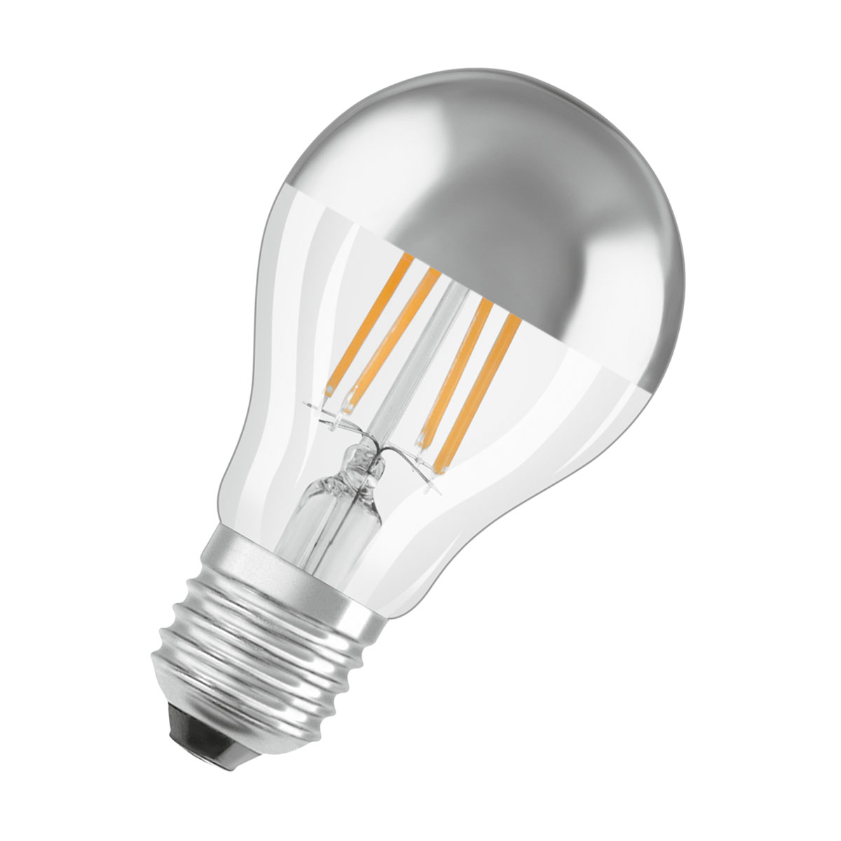 Osram LED-Leuchtmittel silber warmweiß E27 50W