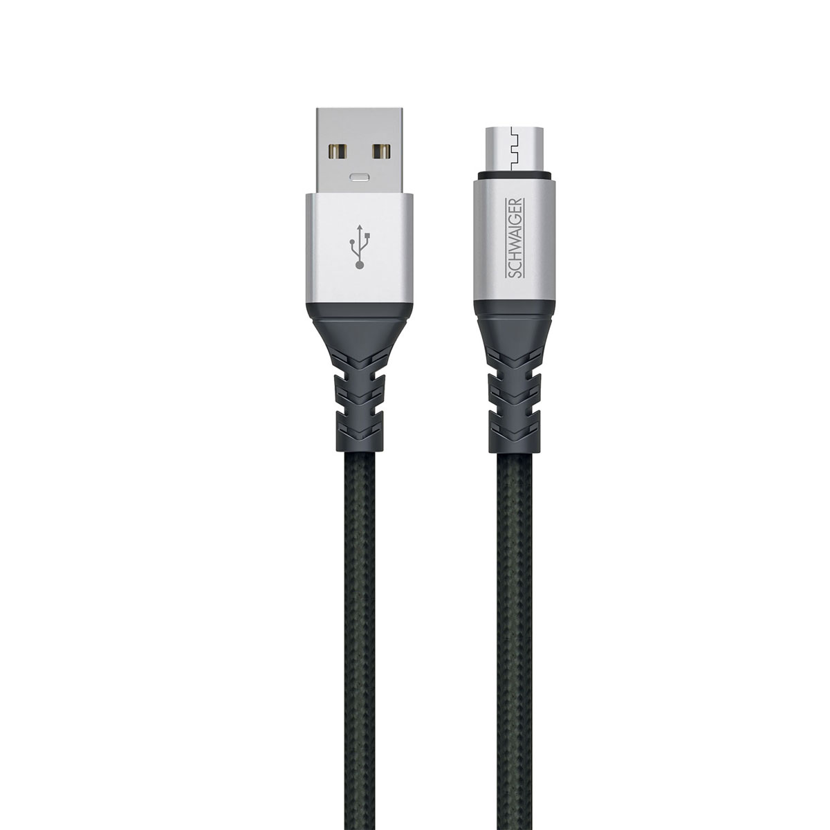 Schwaiger  Sync und Ladekabel Typ A/Micro USB 1,2 m Bild 1