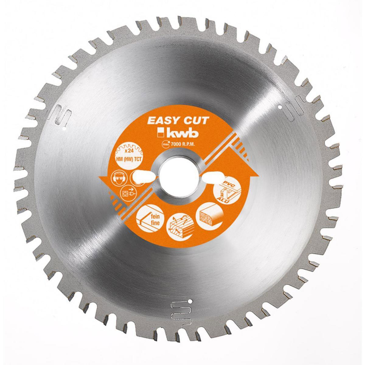 kwb Kreissägeblätter Easy Cut für Bau- und Tischkreissägen Durchmesser 315 mm