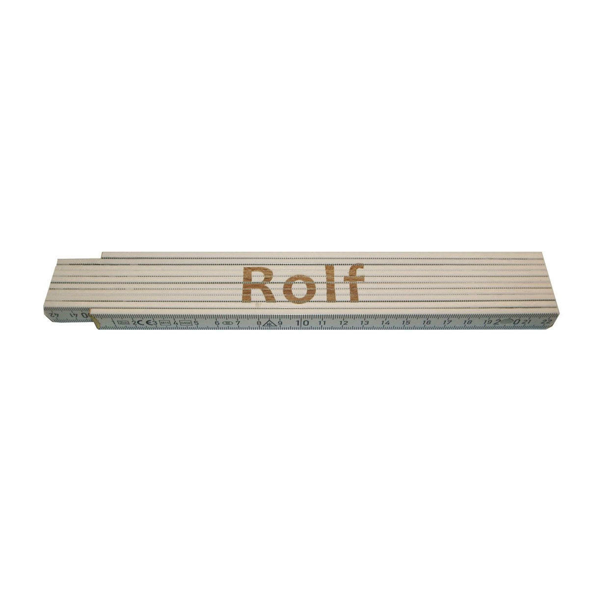 Meterstab Rolf 2m weiß Meterstab Rolf 2m weiß